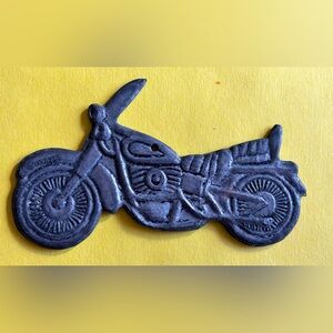 Spoontiques pewter motorcycle decoration